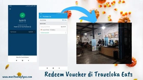 cara redeem voucher di Traveloka Eats