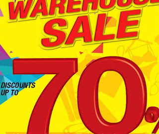 Metrojaya Warehouse Sale 2017