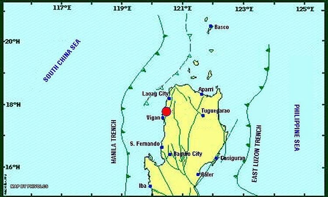 Ilocos Sur Experienced Magnitude 5.2 Earthquake 