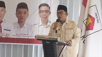 Persiapan DPC Partai Gerindra KKR, Gelar Rakorcap & Pengukuhan Bappilu,Hadir Ketua Bawaslu Kabupaten