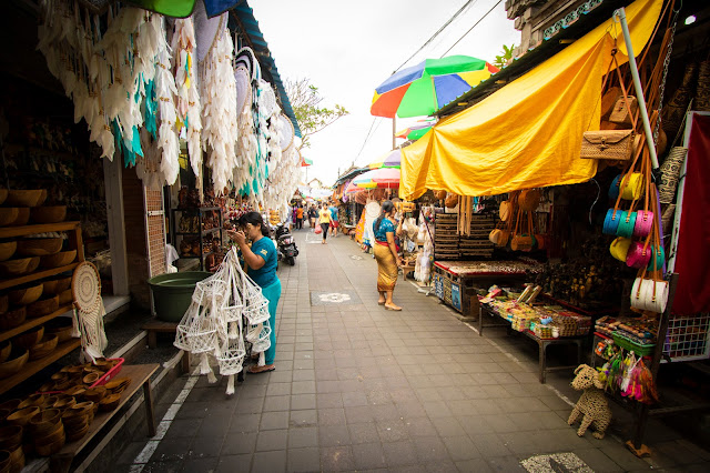 Mercato di Ubud-Bali
