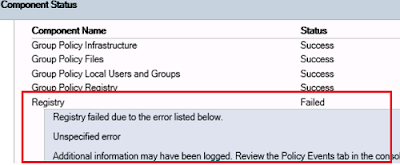 group policy register failed