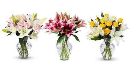 Lilies are a popular choice for Mother's Day