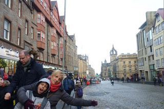 Royal Mile de Edimburgo.