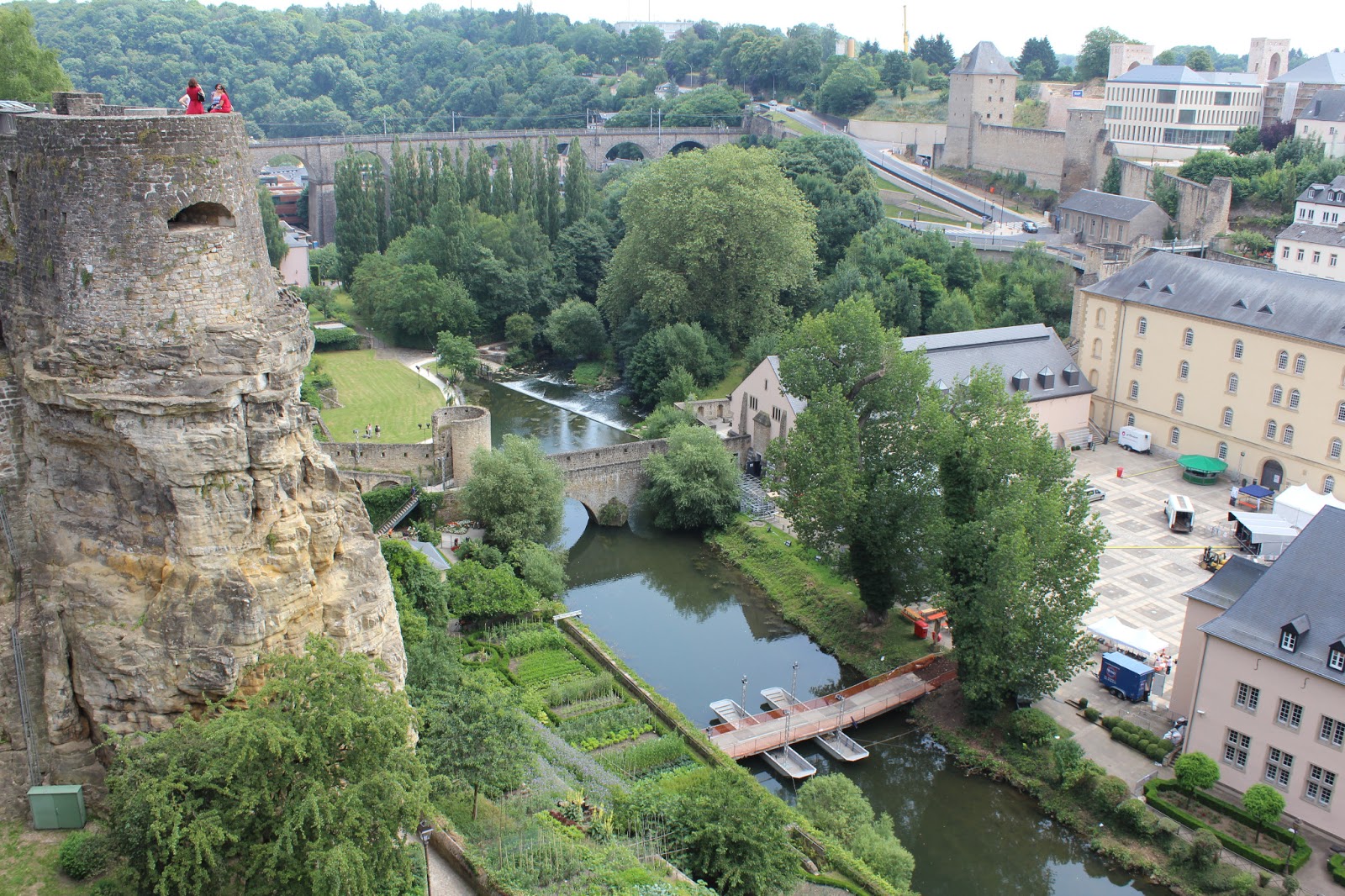 Its Old Bridges, A Valley By The River And All The Green Surrounding