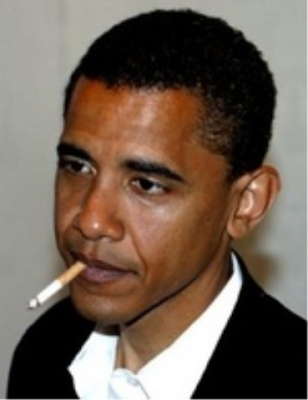 barack obama smoking. Obama And Ayers Pushed