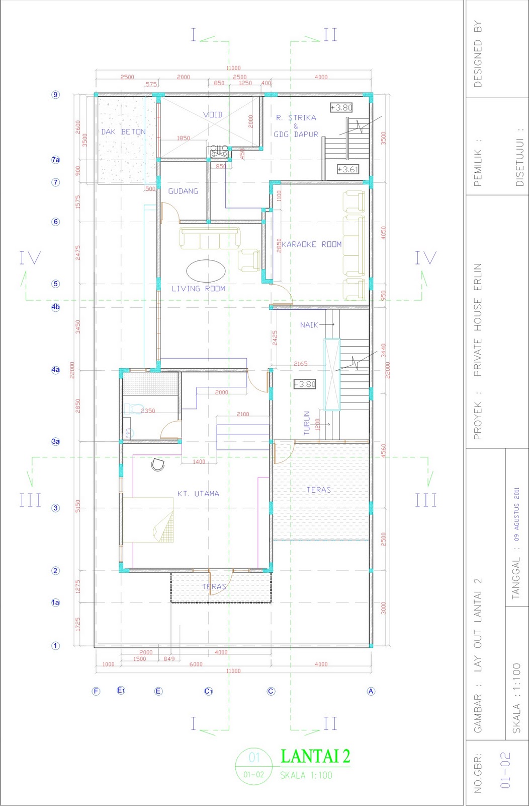 Gambar denah rumah coreldraw - 28 images - menggambar 