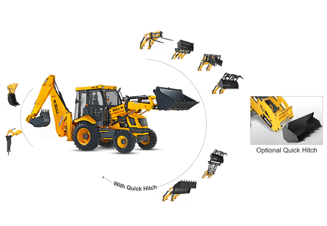 Jenis-jenis Backhoe Loader Attachment dan Fungsinya