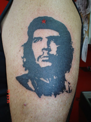 Che Guevara Face Tattoo Che Guevara's face is one of the more favorite
