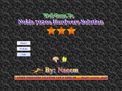 Nokia 7020 Hardwere problem Solution