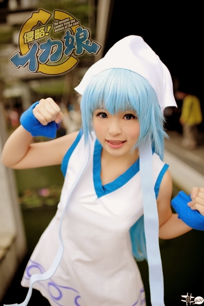 animation new: Kawaii Ika Musume Cosplay by Misa