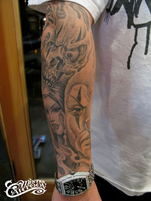 Tattoo Quarter Sleeves