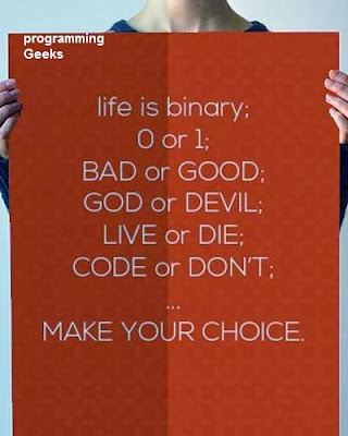 life is binary