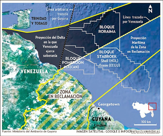 Venezuela “ordena” a Exxon salir del Esequibo mientras Guyana celebra “su” petróleo.