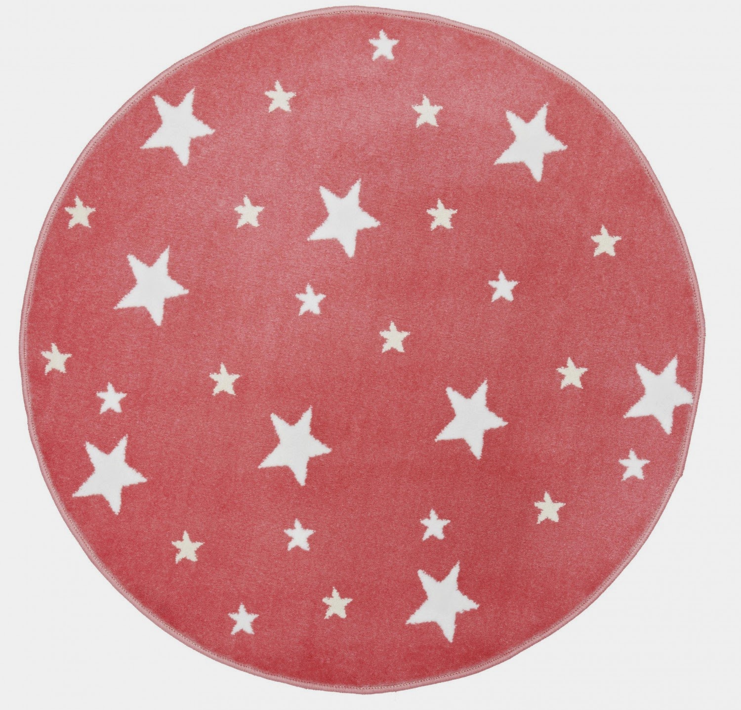 Twilight 08 Pink Star Circle Rug By Plantation Rugs Hadfields