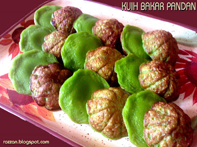 Riezanie's Recipe Collections: KUIH BAKAR MANIS/ BAKAR BERLAUK