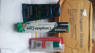 Freebie Received Himalaya Men's Product Box