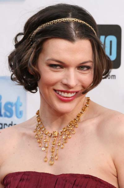 milla jovovich hairstyles