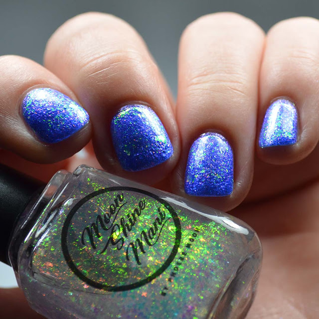 chameleon flakie nail polish topper