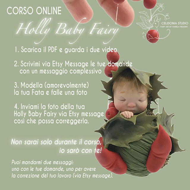 Corso di modellato online Baby Fatina Agrifoglio