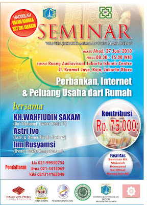  kali ini aku berkesempatan memposting teladan 10 Contoh Desain Poster Seminar Keren