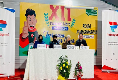 PETROPERÚ tuvo destacada participación en Feria del Libro de Huancayo