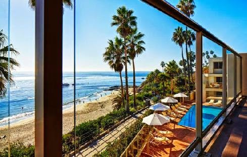 pool and ocean views