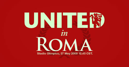 Manchester United in Roma!