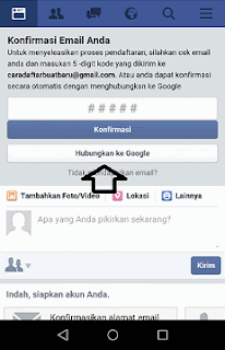 daftar Facebook baru