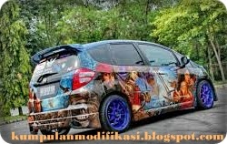 Modifikasi Honda Jazz.