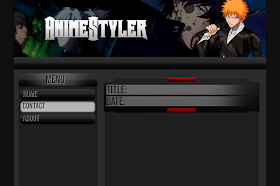 Template Anime Styler Blogger