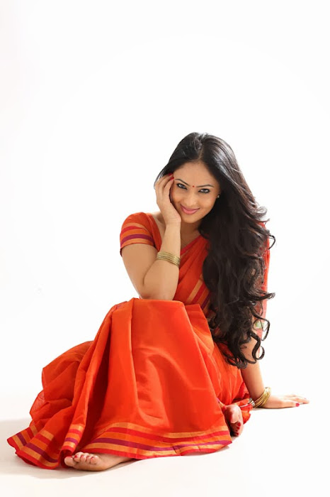nikesha patel in saree actress pics