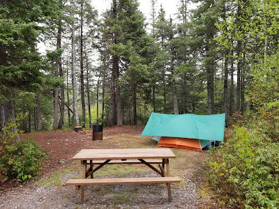 Camping Gambo Newfoundland.