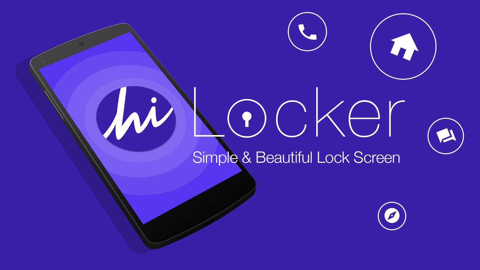 Hi Locker, Aplikasi Lockscreen Android Cantik Terbaru