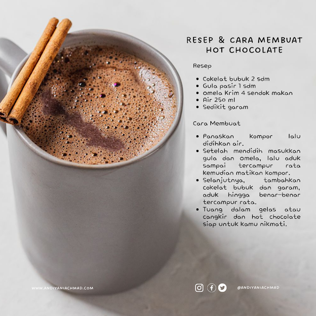 Mudah Banget! Ini Cara Membuat Hot Chocolate Omela yang Enak dan Gurih