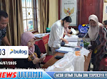 Bulog Salurkan 5.600 Kg Beras Bantuan di Hative Kecil Ambon