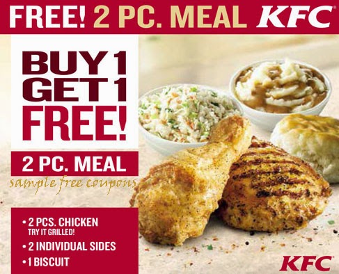 kfc coupons september 2014