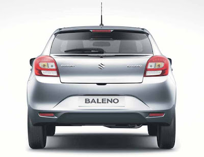 New 2016 Maruti Suzuki Baleno rear view