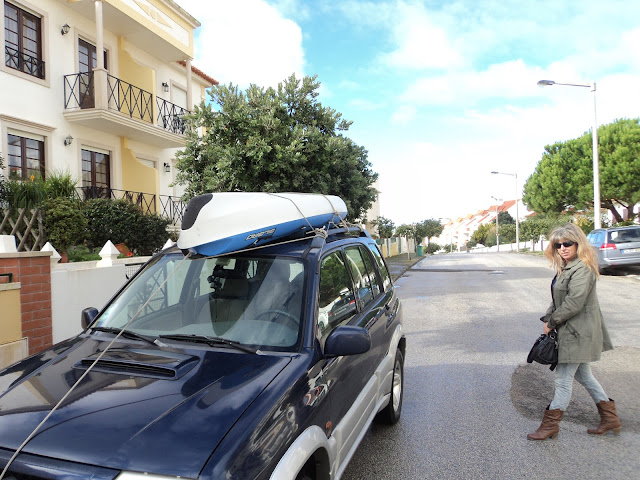 transporting a kayak on a car