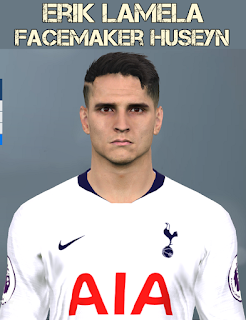 PES 2017 Faces Érik Lamela by Facemaker Huseyn