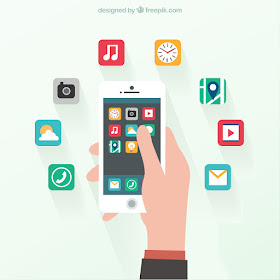 smartphone apps móvil freepik