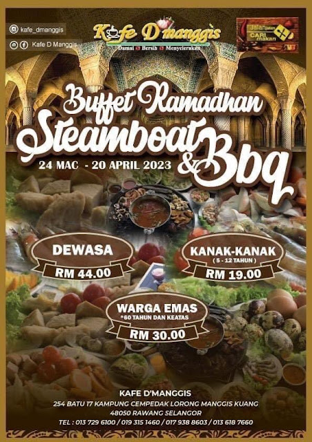 Bufet Ramadan Bawah RM50 Di Kuala Lumpur Dan Selangor Tahun 2023
