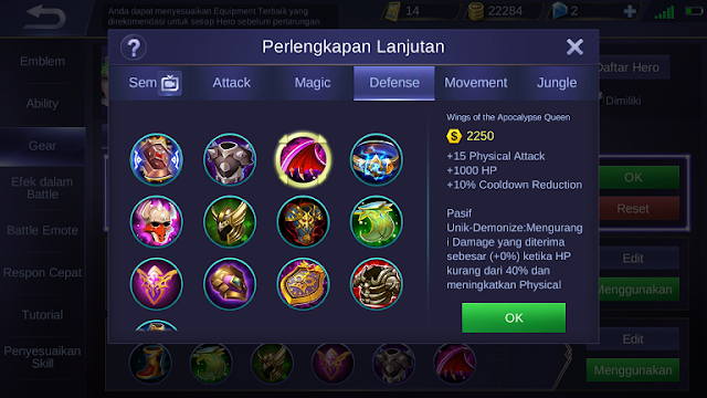 2 Build Item Aldous Mobile Legends Paling Sakit Minta Ampun dan Terbaru 2019