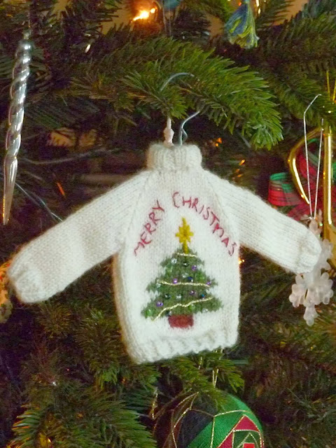 Mini Cheesy Christmas Jumper decoration