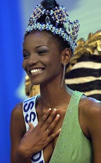 Miss World 2001 Agbani Darego