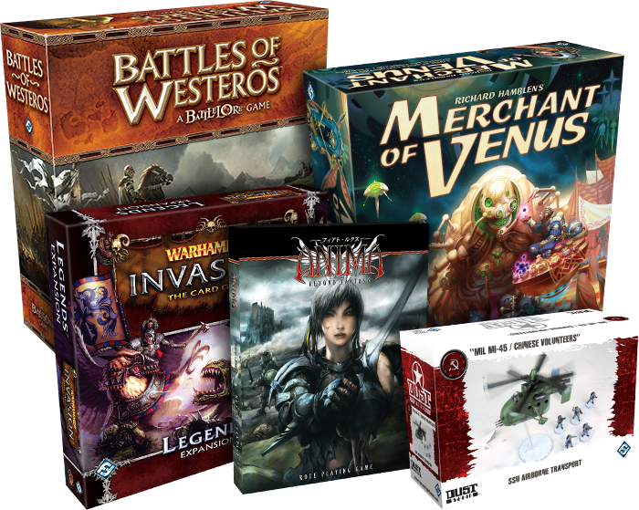 Tabletop Fix: Fantasy Flight Games - Holiday Sale