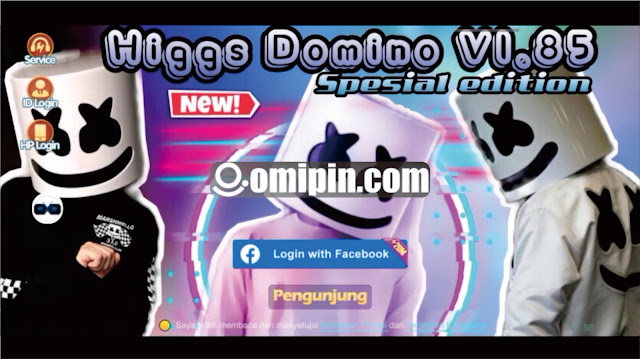 Mod Higgs Domino RP Tema DJ Marshmello v1.88