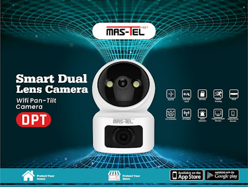 Mastel WiFI Smart Dual Lens Camera