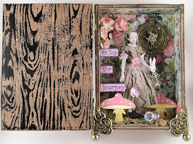 Graphic 45 Bloom Tim Holtz Baseboard Dolls Sizzix Funky Foliage Ranger Distress Oxides Prima Marketing Elisian Clockworks For the Funkie Junkie Boutique