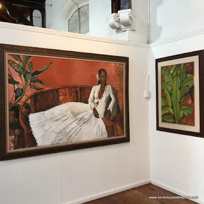 art gallery display at The National Museum & Art Gallery of Trinidad & Tobago in Port of Spain, Trinidad